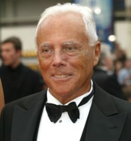 E morto Giorgio armani