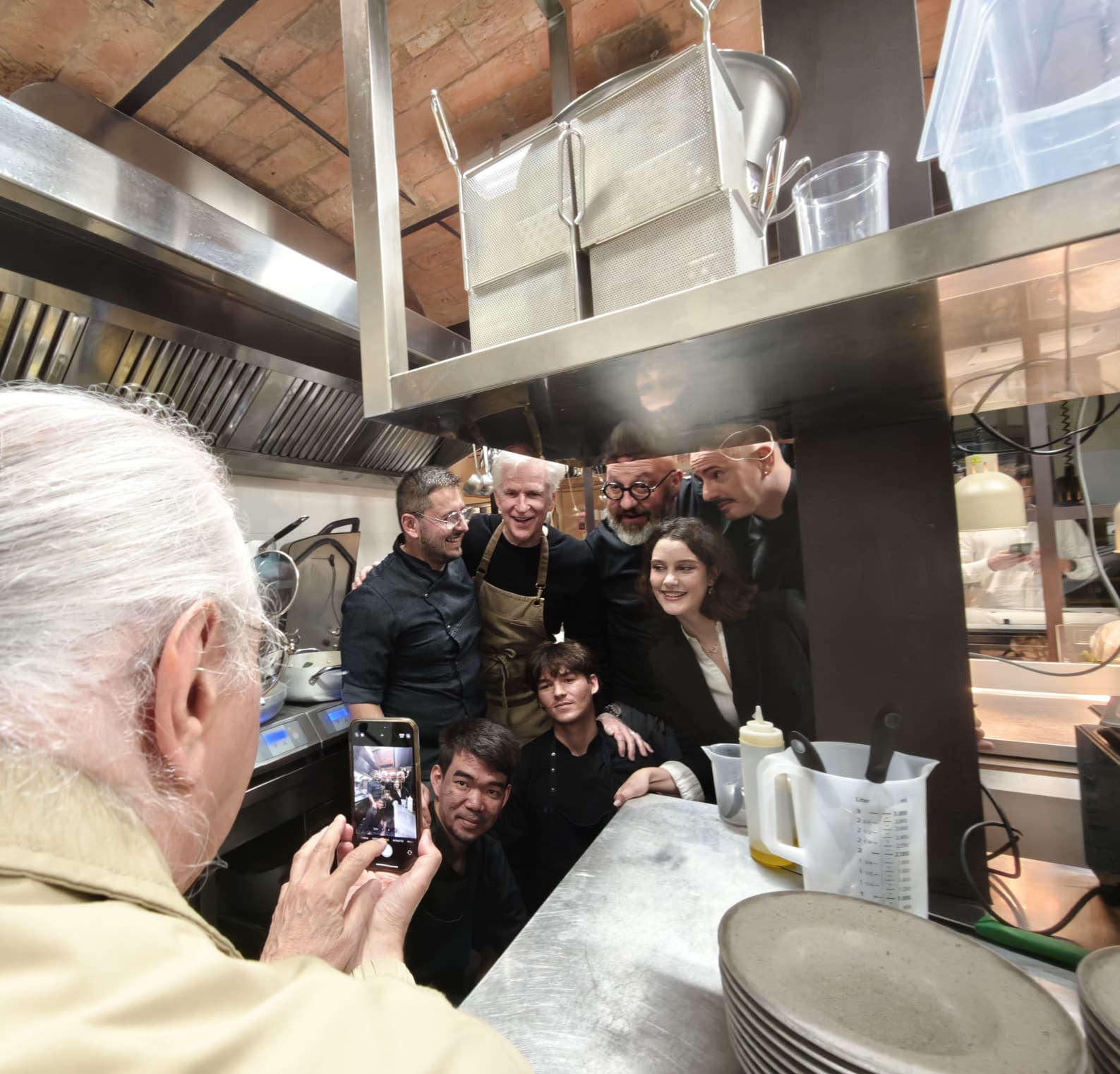 Oliver Stone a cena a Ferrara con Matthew Modine